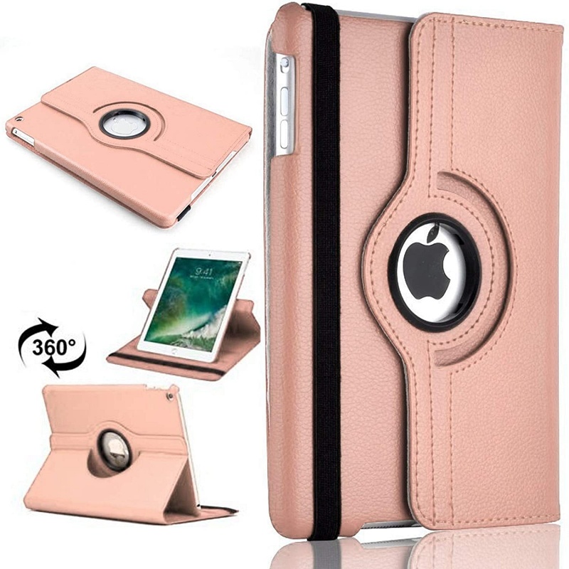 iPad Mini 6- 360 Rotating Case RoseGold